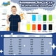 thumbnail image 3 of Camiseta de natación Rash Guard Semois para niños, UPF 50+, protección solar 2T, 3 of 7