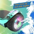 thumbnail image 5 of Hoverboard All-Terrain LED Flash Wide Wheel Self Balancing Wheel Electric Scooter Blue, 5 of 8