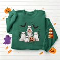 thumbnail image 5 of QUNYINEY Halloween Sweatshirts for Women Plus Size Cute Ghost Pullover Crew Neck Pumpkin Tops Long Sleeve Fall Graphic Loose Fit Sweatshirts, 5 of 5