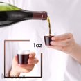 thumbnail image 4 of 100Pcs Crystal Clear Plastic Shot Glasses, 1oz Disposable Cups, Mini Jello Shot Cups for Condiments, Wine, Food Samples, Perfect for Parties, Tastings, 4 of 7