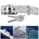 thumbnail image 1 of Locks De HASP, Bloqueo De Seguridad Sin óxido Y Duradero En Uso HASP Latch Con Llaves De Acero Inoxidable De Alto Grado 304 Para Las Puertas De Cierre, 1 of 7