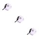 thumbnail image 4 of Qarigey Gorra de béisbol unisex de moda para la playa y actividades al aire libre sombreros para mujeres gorras de béisbol negro blanco Type1 NO1, 4 of 6