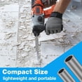 thumbnail image 4 of 2PCS SDS Plus Ground Rod Driver Set for 3/8", 1/2", 5/8" & 3/4" Rods, Heavy Duty Cr-V Ground Rod Bit Driver for Rotary Hammer Drill, 10mm & 16mm, 4 of 7