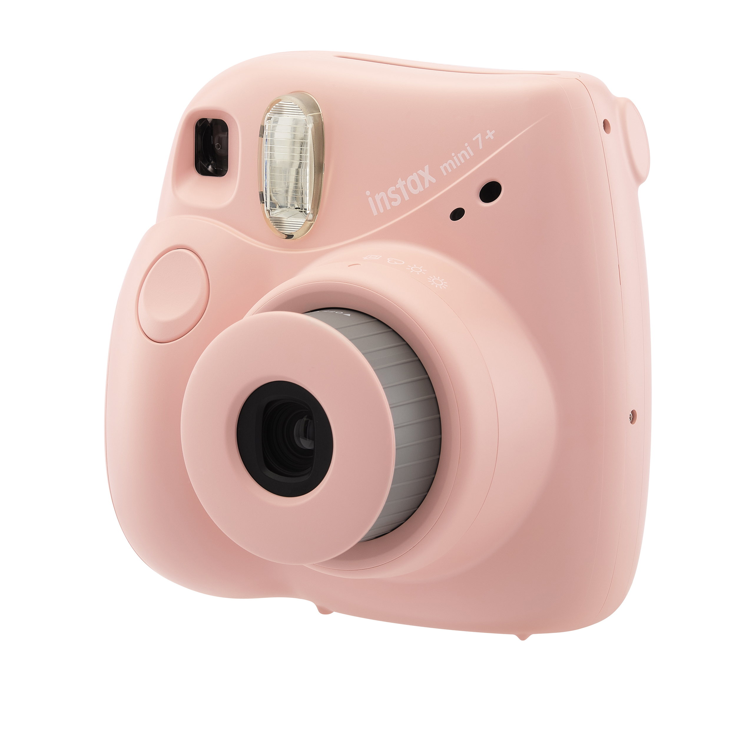Fujifilm INSTAX Mini 7+ Bundle (10-Pack Film, Album, Camera Case, Stickers), Light Pink, Brand New Condition - image 5 of 11