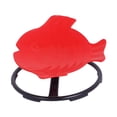 thumbnail image 1 of Silla giratoria para niños, asiento giratorio, antideslizante, juguetes sensoriales, silla para niños, mareos, mareos en el aire, mejora el equilibrio Rojo, 1 of 9