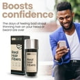 thumbnail image 5 of Hair Illusion Black Real Hair Fibers for Thinning Hair and Bald Spot Cover up for Women & Men - 38 Gram, 5 of 5