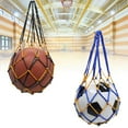 thumbnail image 2 of 2PCS Basketball Carrying Net Bag Mesh Balls Bag Practical Portable Hand Made Football Net Bag for Vegetables Basketballs Fruits, 2 of 7