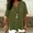 Green, variant on Endives Womens Linen Shirts Short Sleeve Womens Shirt Blouses Thin Breathable Summer Trendy Grey