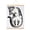 Cat, variant on HYEASTR Footprint Keepsake Frame, Memory Display Kit for Handprints and Pet Paws, DIY Shadow Kit for Home Decor, Gift for New Parents, Pet Owners, Families