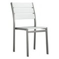 thumbnail image 3 of Pangea Home Breeze 7-piece Aluminum Patio Dining Set in Gray Frame/White, 3 of 17