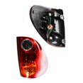 thumbnail image 2 of 2 uds luz trasera de coche lámpara de freno con cableado para L200 2005-2016 lente roja amarilla iluminación de señal luz trasera de coche, 2 of 5