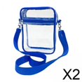 thumbnail image 1 of Monedero transparente tipo bandolera,Bolso bandolera transparente aprobado para estadios para mujeres y hombres,Bolso transparente para conciertos,bolso de hombro transparente,bolso de mano, 1 of 8