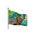 thumbnail image 5 of Frida Kahlo Blacklight Reactive Fly Flag Poster - 3' x 5', 5 of 5