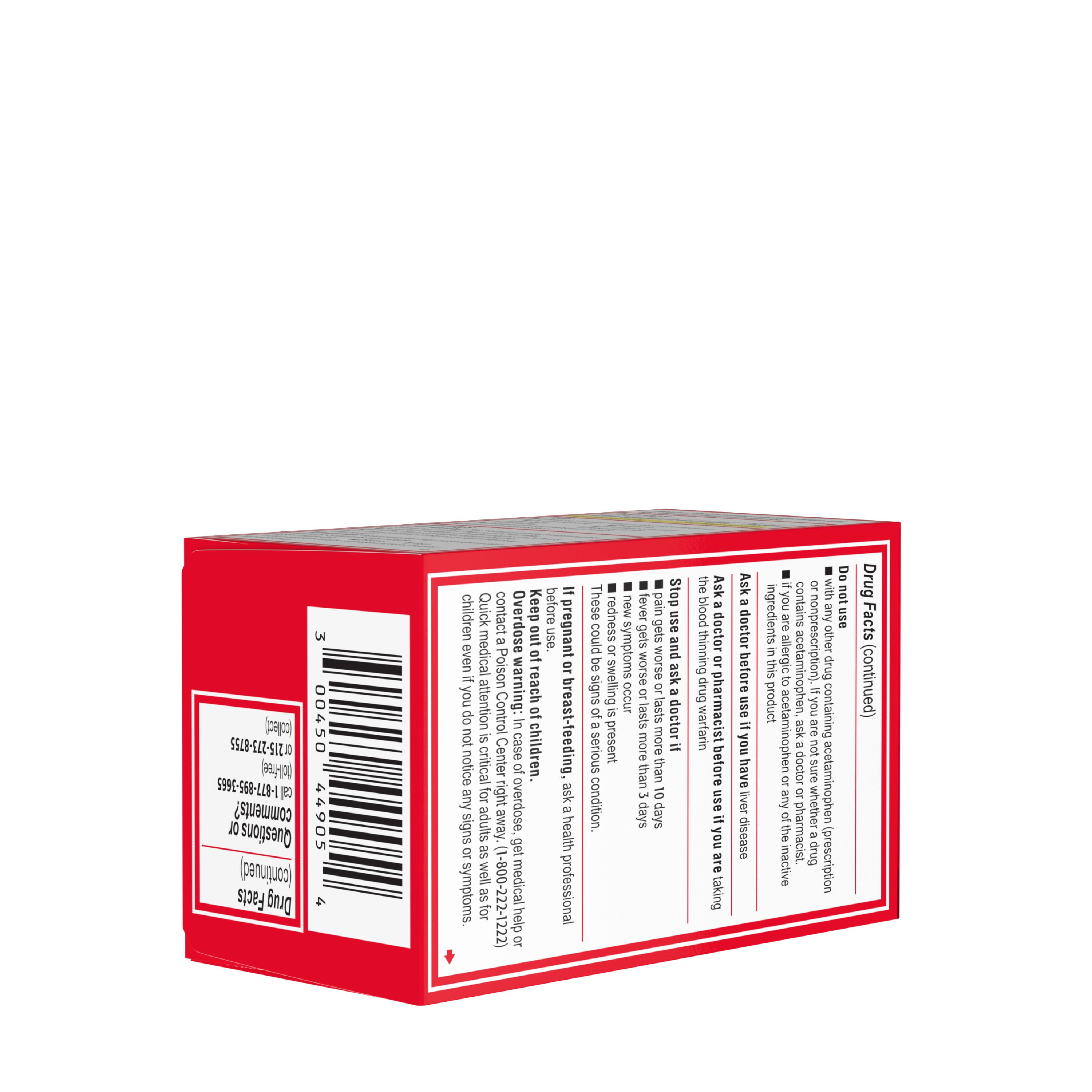 Tylenol Extra Strength Caplets with 24 mg Acetaminophen, 24 ct