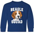 thumbnail image 3 of Inktastic Dog Beagle Squad Long Sleeve Youth T-Shirt, 3 of 5