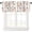 Kidswhite-3, variant on Outer Space Valance Curtain, Galaxy Starry Sky Universe Solar System Planet Space Cosmos Window Treatments Valance for Kids Girls Boys Nursery Bedroom Living Room 54x18inch