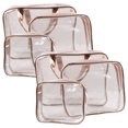 thumbnail image 1 of 6PCS Makeup Bag Set Multi-purpose Portable Cosmetic Bag Travel Toiletry Bag, 1 of 9