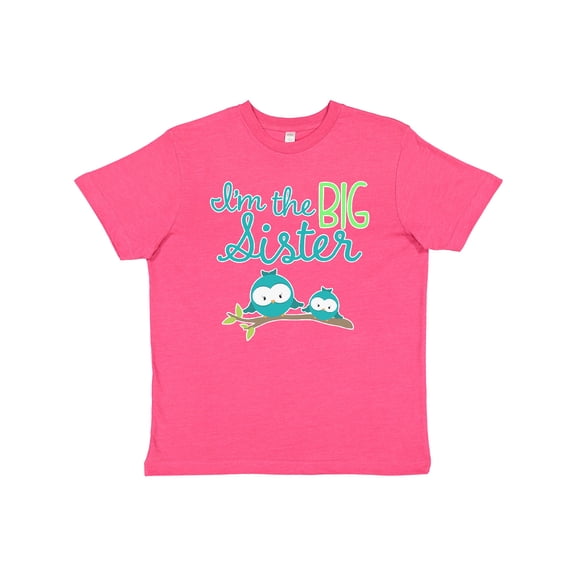 Inktastic I'm the Big Sister Youth T-Shirt