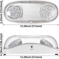 thumbnail image 7 of LEONLITE UL Listed LED Outdoor Emergency Light with Battery Backup for Parking Lot, Warehouse, Adjustable Light Heads, Pack of 2, 7 of 7