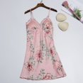thumbnail image 4 of Femmes Sexy Robe Florale Sling Vêtements de Nuit, 4 of 5
