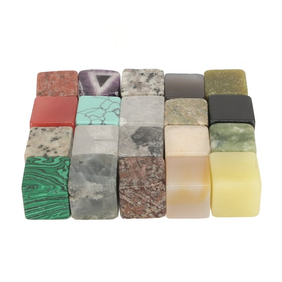 Healing Crystal Gemstone Set20PCS Crystal Stone Set Crystal Stone Set Healing Crystal Set Reliable and Durable