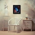 thumbnail image 3 of Ronald Bolokofsky 12x14 Black Modern Wood Framed Wall Art Titled - Abstract Shapes 701C, 3 of 6