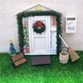 thumbnail image 1 of Bewildely Kit de puerta de para decoración navideña, modelo de simulación hecho a mano de autoensamblaje, escritorio de jardín, nuevo Kits de decoración para fiestas Tipo 2, 1 of 6