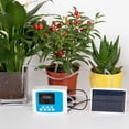 thumbnail image 3 of Automatic Drip Irrigation Kit USB Operation and Solar Panel Powered Voice Prompt DIY 15 Potted Indoor Timed Watering Device Double Pump Self Watering System for Patio Lawn Greenhouse Flower, 3 of 6