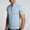 #10Blue, variant on MYAOYI Tops for Men Athletic Polo Shirt for Men Short Sleeve Quarter Zip Quick Dry Gym Running Casual T-Shirt