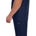 thumbnail image 3 of Cherokee Workwear Revolution Men Scrubs Top V-Neck WW603, 3 of 9