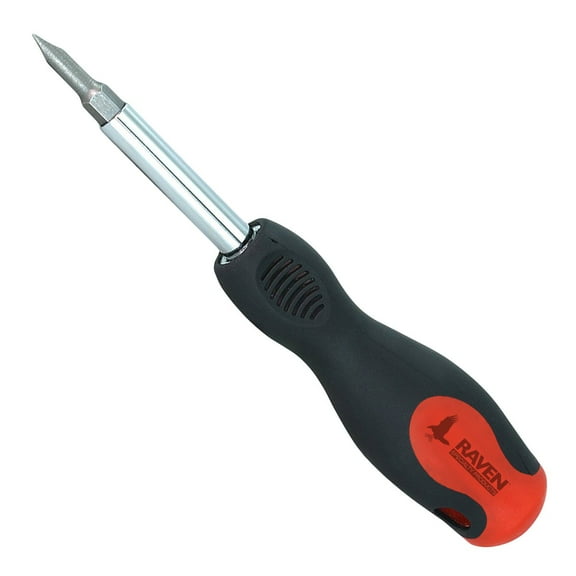 Reversible Screwdriver with Comfort Grip, 6 in 1 Multipurpose Tool