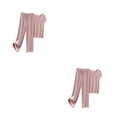 thumbnail image 2 of Qarigey Conjunto de pijama de seda helada para mujer, camiseta y cómoda con cuello en V, pantalones holgados con cintura elástica, ropa de Type1 NO1, 2 of 6