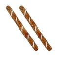 thumbnail image 1 of Agitador de café de cerámica con forma de baguette, diseño de pan francés, cuchara de café resistente al calor para mezclar té, bebidas y decoración de cocina., 1 of 8