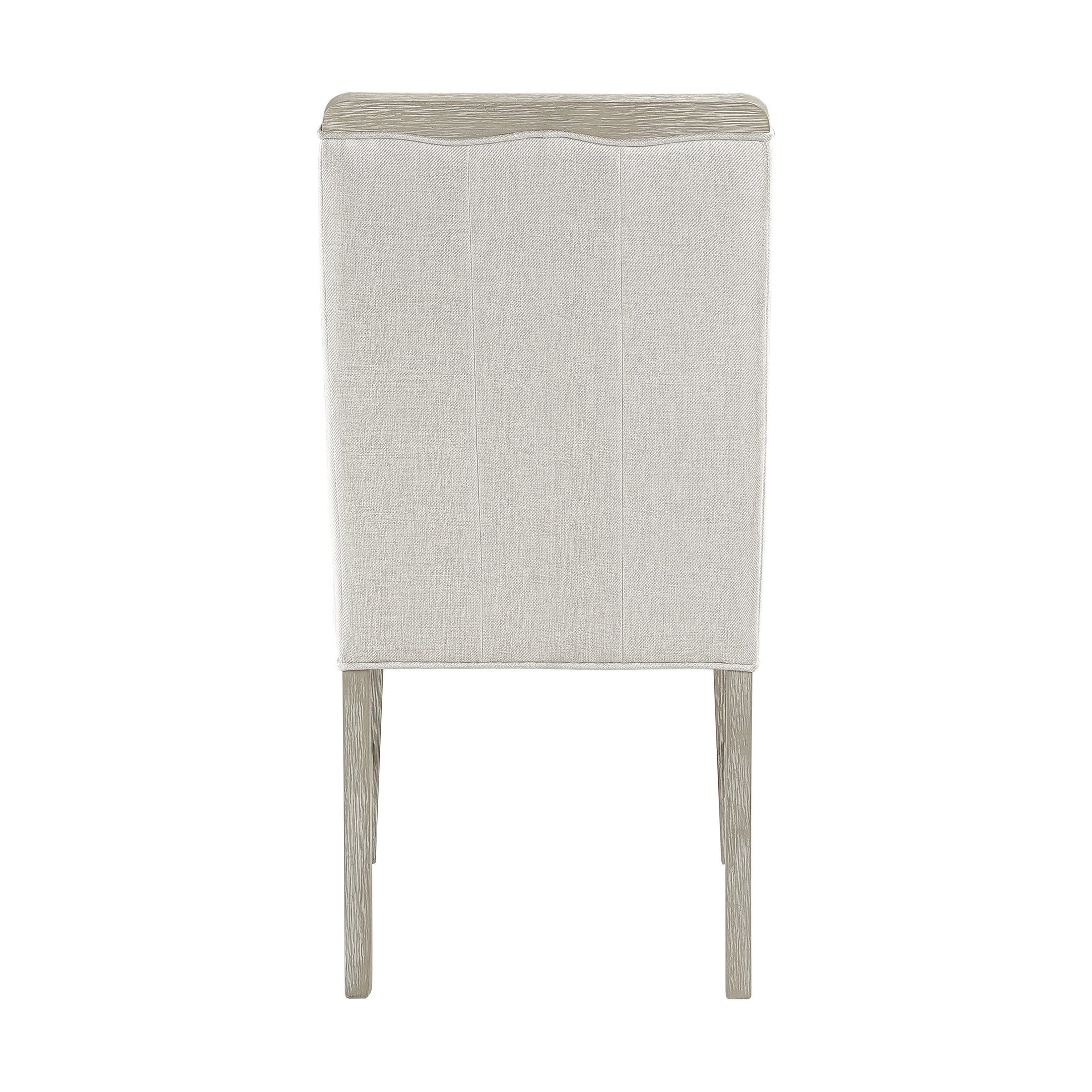 OakvillePark Vellum Modern Textured Fabric Dining Chairs, Beige (Set of 2)