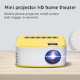 thumbnail image 2 of Moobody Mini Portable Projector Wireless Wired LED Projector Movie Support for Phone USB Display Compatible with IOS Android System Support 110inch 1080P Built-in Speaker with Remote Control for Hom, 2 of 7