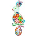 thumbnail image 3 of ZToonmas Easter Decorations Wooden Hanging Easter Tree Decoration -Laser Cut -Egg Rabbits Bunny Cute Rabbit Toys, 3 of 8