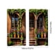 thumbnail image 3 of Cortinas Impermeables para Exteriores (2 Piezas), Diseño Floral Verde, 1,8 X 1,8 M, Paneles de Tela | Cortinas para Patio, Balcón, Ventana, Resistentes a La Intemperie y con Protección Uv, 3 of 6