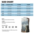 thumbnail image 5 of Lsque Autumn Dragon Mountain View Print Men's Cotton Blend Sleeveless Muscle Shirts (S-3XL)- Moisture Wicking, Odor Protection, UPF 30+,XX-Large, 5 of 8