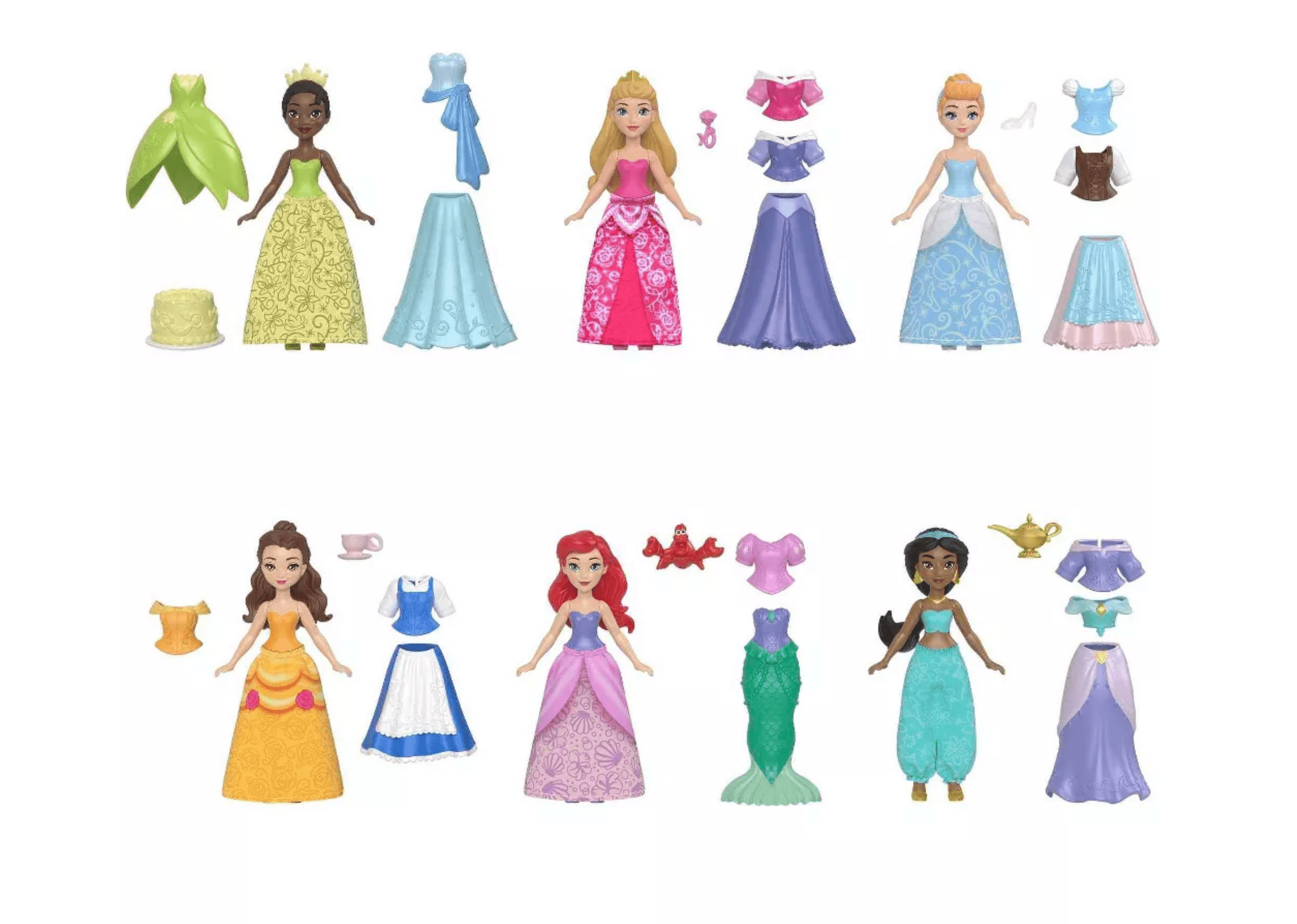 open lace back dress Disney Store Disney Princess Doll 12-Pack Gift Set main image 0