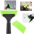 thumbnail image 3 of 5 Inch Car Scraper Squeegee with Channeled Rubber Blade Black Plastic Handle Durable Rubber Washer, Car Vinyl, Vehicle Wrapping, Window Glass Tinting Tool, 3 of 5