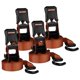 thumbnail image 1 of Craftsman Cmxazbs15004 Correas de amarre con trinquete de 1"" x 12', color negro/rojo, servicio liviano/medio (resistencia a la rotura de 1500 lb), paquete de 4, 1 of 1