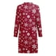 thumbnail image 5 of Mini vestido estampado navideño para mujer, informal, de manga larga, con hombros descubiertos, suéter, vestido de fiesta a la moda con tiras Fridja  fhghd4732, 5 of 6