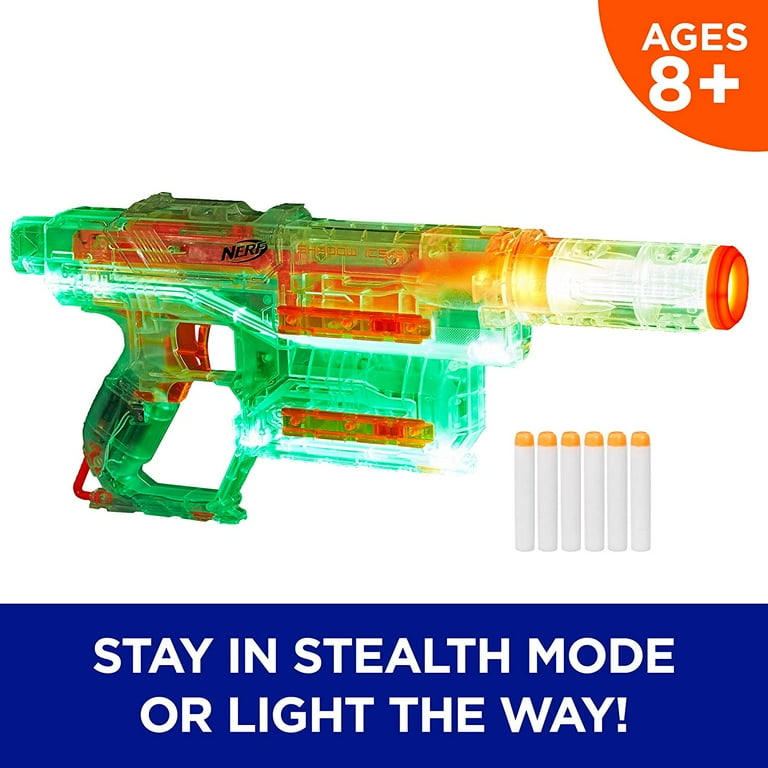 NERF Modulus Ghost Ops Shadow ICS-6 