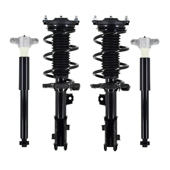 Set Front Quick Complete Strut-Coil Spring-Rear Complete Shock For 2017-2019 Hyundai Elantra