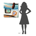 thumbnail image 4 of Global Gallery's 'Aventure I' by Teo Vals Perelli Stretched Canvas Wall Art, 4 of 4