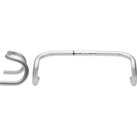 Nitto Noodle 177 Drop Handlebar 26mm 48cm Weight 385 Silver Aluminum Road