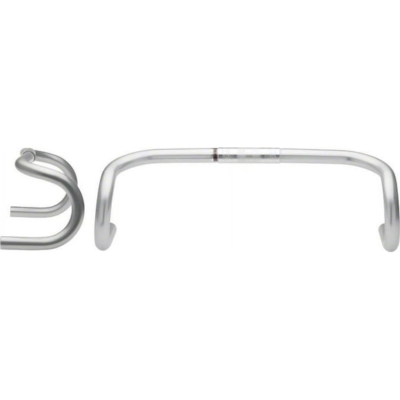 Nitto Noodle 177 Drop Handlebar 26mm 48cm Weight 385 Silver Aluminum Road