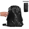 thumbnail image 6 of Lightweight Waterproof Drawstring Sports Backpack Gym Sack for Men Women Travel Running, 6 of 7