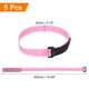 thumbnail image 2 of Uxcell 5Pcs Correas de Sujeción de Batería Reutilizables, 0.8x20" Correa Multipropósito de Nylon Rosa, 2 of 6