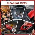 thumbnail image 3 of Royal Gourmet TB1806 Grill Cleaning Brush Set, BBQ Wire Bristle Brush and Scraper, 3 of 7